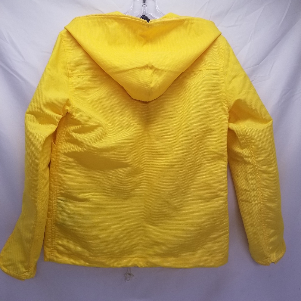 Tommy Hilfiger Womans Size XS Rain Jacket Waterproof Yellow - Picture 2 of 14